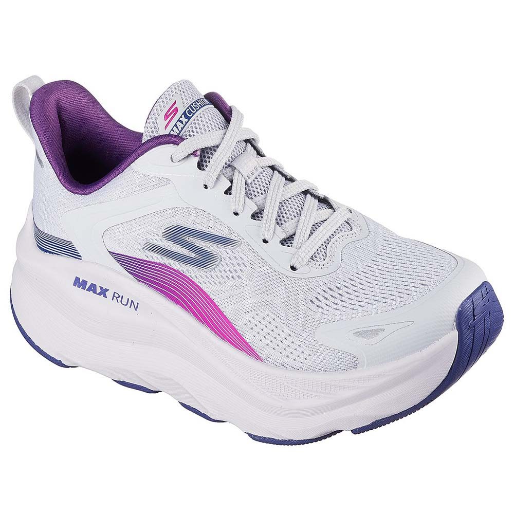 Skechers สเก็ตเชอร์ส รองเท้าวิ่งผู้หญิง Women Performance Max Run Pacewave Shoes - 129202-GRY (latest) — صورة 5