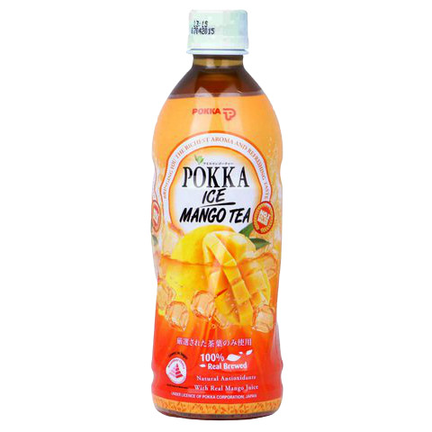 [0193003] Pokka Mango Tea 500Ml ป๊อกก้า ชามะม่วง 500 มล.
