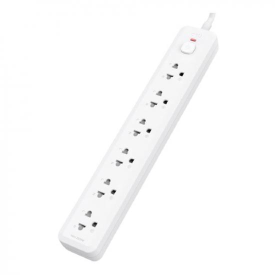 ปลั๊กไฟ PLUG DELI T467 6Sockets 10A 3m PACK 6