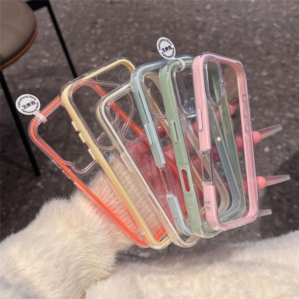 Clear Simple 2-In-1 Case Vivo Y500 Y31d Pro Y11d Y21D V60 Lite Y29 4G V50 Lite Y400 Ckk1 เคสกันกระแท