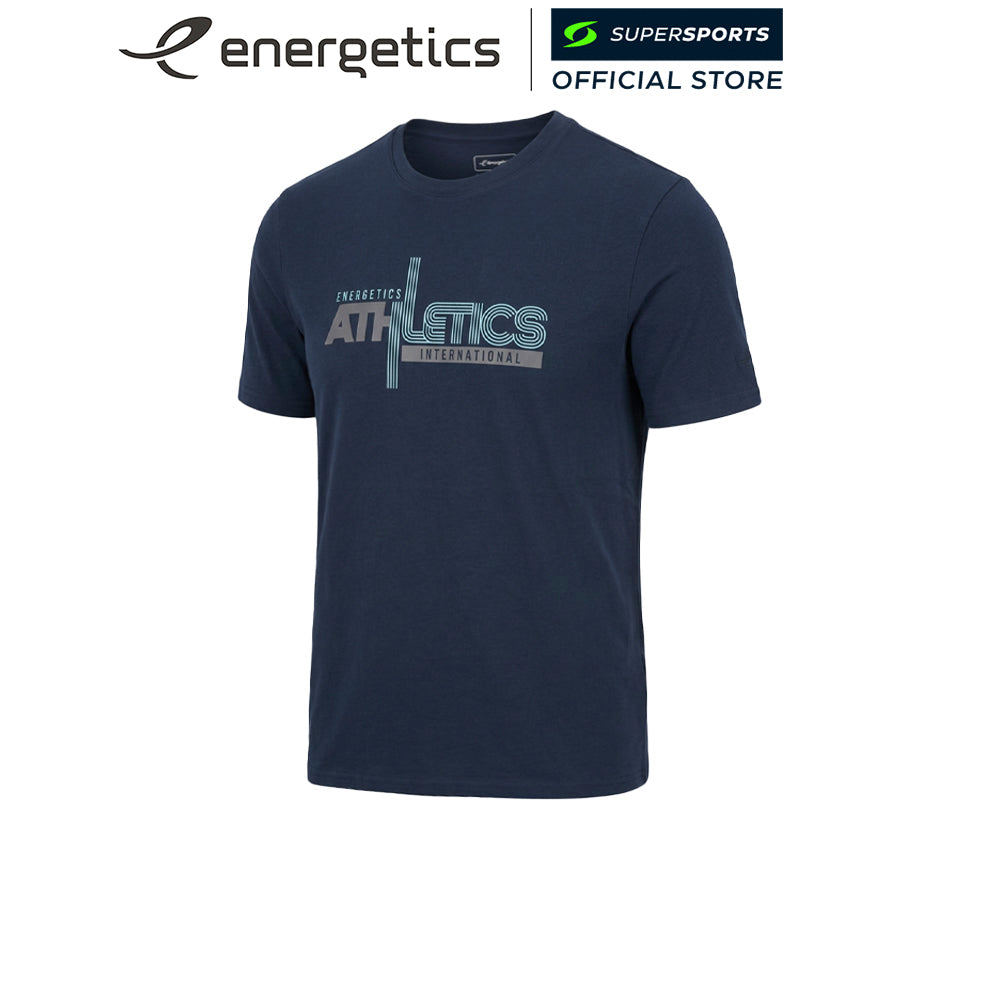 ENERGETICS Enzan เสื้อยืดผู้ชาย - สีกรมท่า