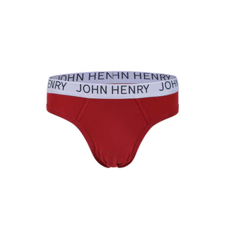 JOHN HENRY UNDERWEAR Basic ทรงบรี๊ฟ รุ่น JU JU2BC1001 สีแดง
