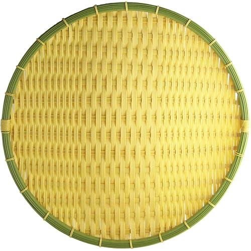 Nagao Colander bamboo, dishwasher safe, washable, shallow colander, tray vegetable drying soba noodl