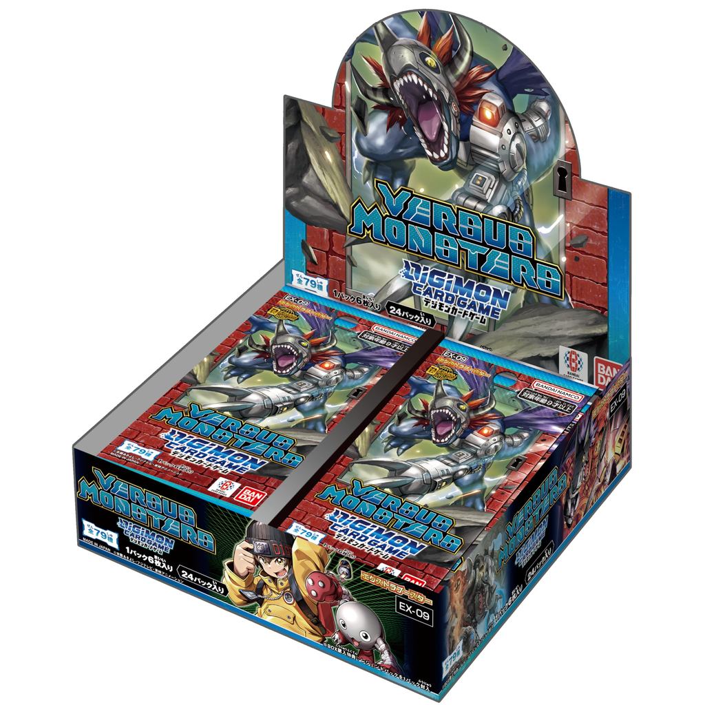 การ์ดเกม Digimon ชุด Extra Booster VERSUS MONSTERS [EX-09] จาก Bandai (กล่อง) 24 ซอง