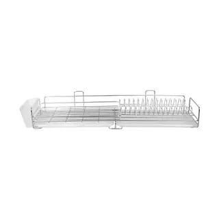KECH ชั้นคว่ำจานติดผนังสเตนเลส 304 80 ซม. METAL จัดส่งโดย HomePro