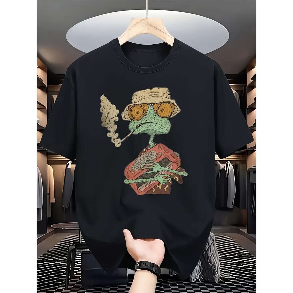 เสื้อยืดผู้ชาย Featuring การออกแบบของ Rango And Fear And Loathing in Las Vegas - สไตล์ภาพยนตร์วินเทจ