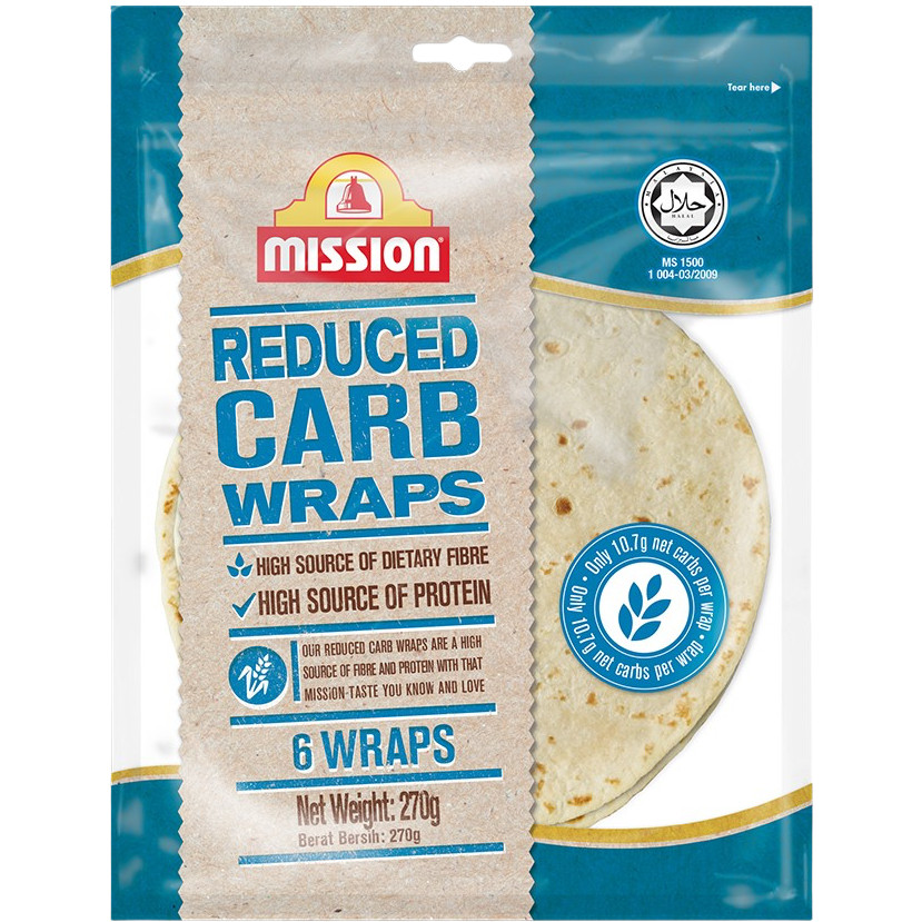 [9555615900173] Mission Mission Reduced Carb Wraps