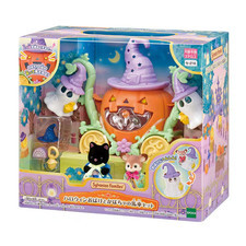 【In Stock】 Official Japan Sylvanian Families ซิลวาเนียนแฟมิลี่ Calico Critters Halloween Ghost & Pum