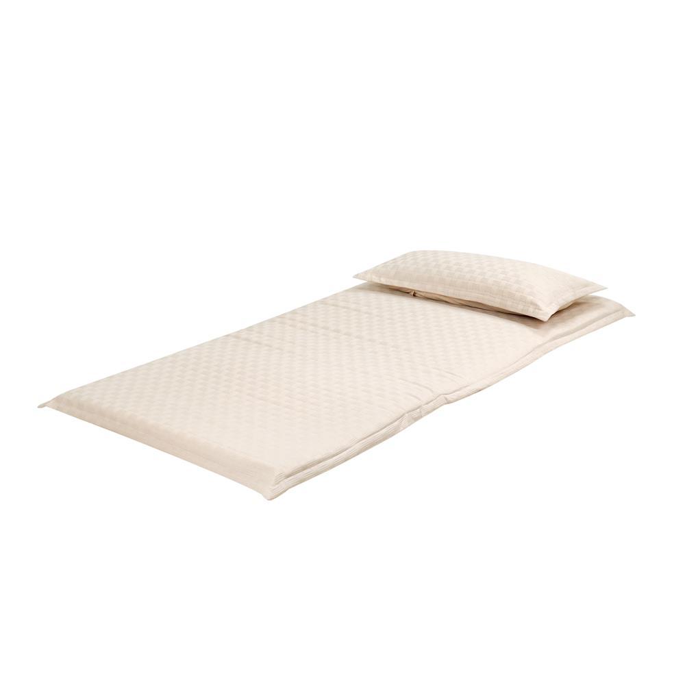 SNAZZ ที่นอนปิกนิก  WAFFLE 90x180 ซม. สี BEIGE จัดส่งโดย HomePro