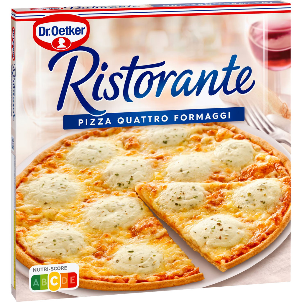 [0256146] Dr.Oetker Quattro Formaggi 340G พิซซ่าหน้าชีส 4 ชนิด ดร.โอเอทเกอร์ 340 กรัม [Frozen] – โปรปัง