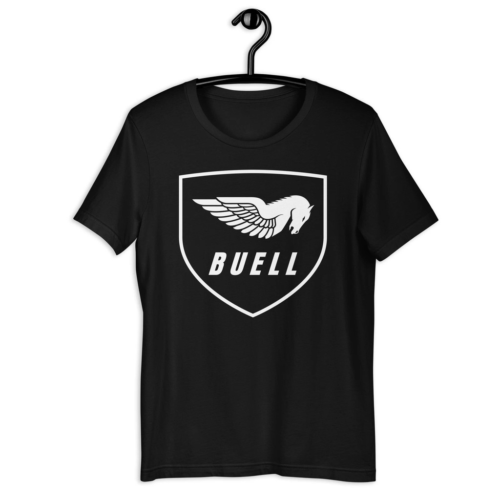 เสื้อยืดผู้ชายฤดูร้อน Buell Motorcycle Race T-shirt