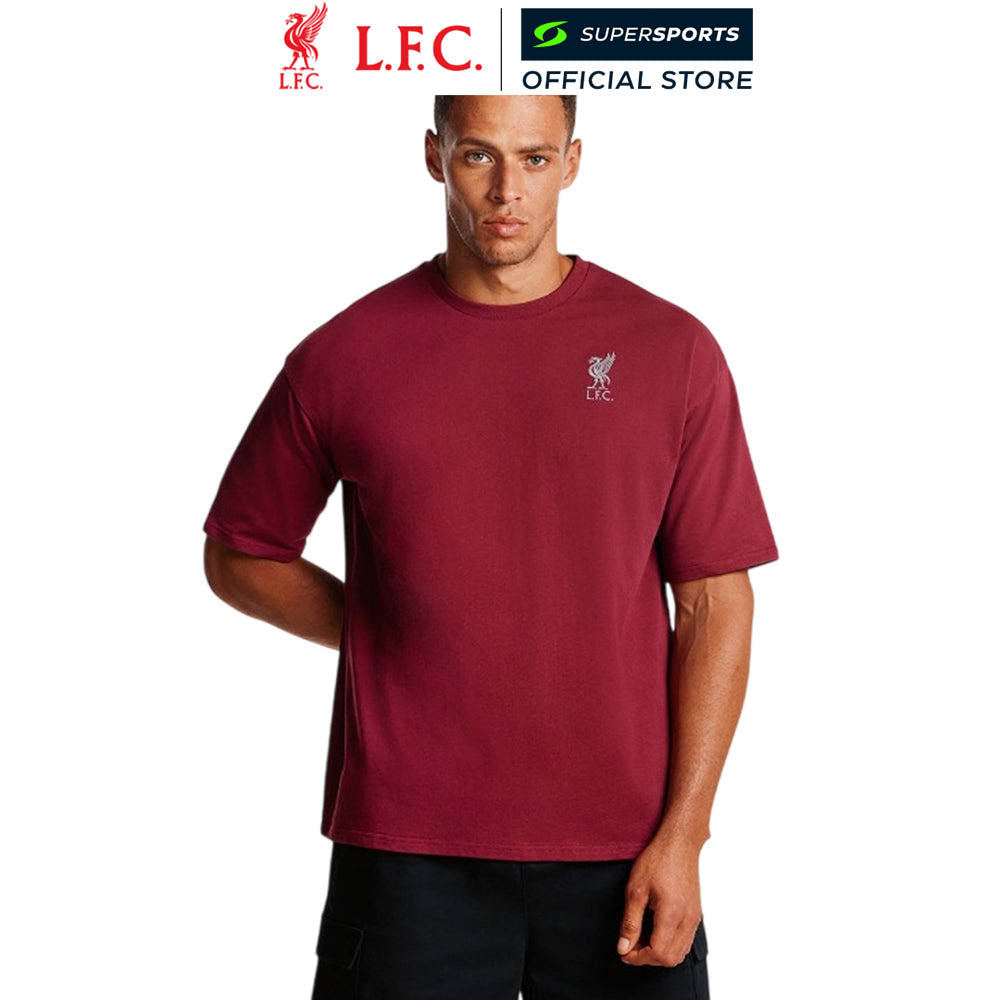LFC YNWA Back Print Oversized เสื้อยืดผู้ชาย
