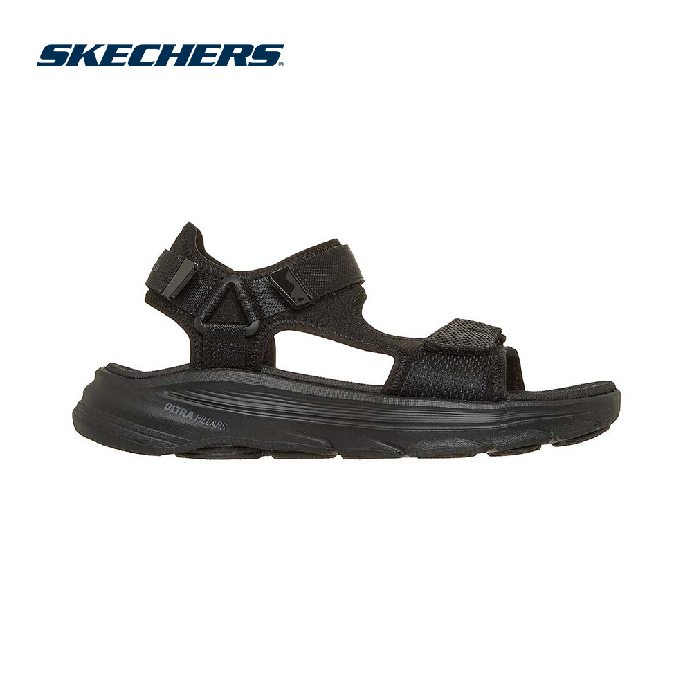 Skechers สเก็ตเชอร์ส รองเท้าแตะผู้หญิง Women On-The-GO GOwalk 8 Sia Walking Sandals - 141014-BBK Goga Mat (latest)
