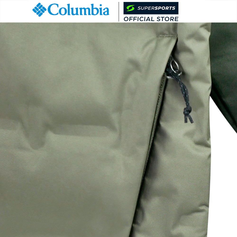 COLUMBIA جاكيت ريش رجالي Grand Trek IV بقبعة — صورة 4