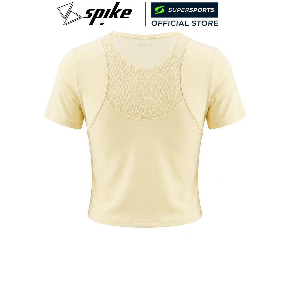 SPIKE Yellow เสื้อวิ่งผู้หญิง สีเหลือง — صورة 2