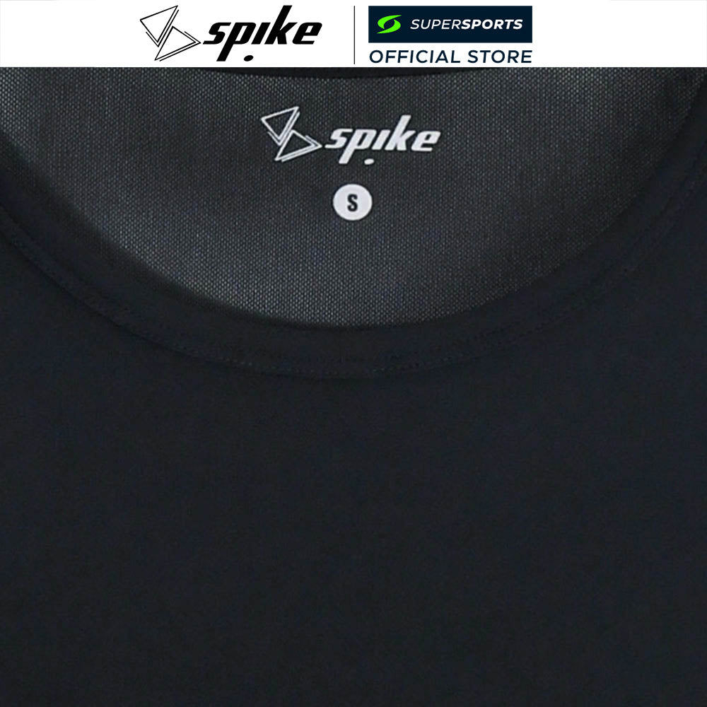 SPIKE Black เสื้อวิ่งผู้หญิง สีดำ — صورة 3
