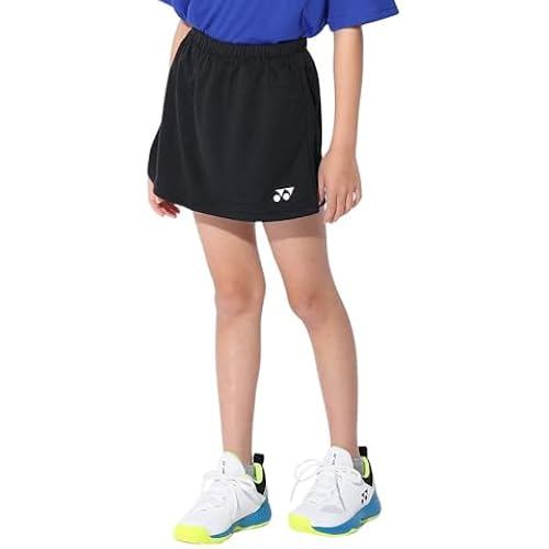 YONEX Skirt w/Inner Spats Girls 26170J Black 007 J140