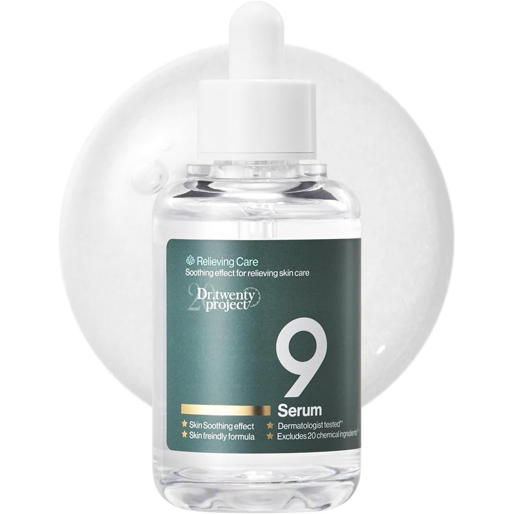 Dr.twentyproject Nine Serum 50ml (9 Serum) Mugwort for Sensitive Skin, Dry Skin, Skin Irritation, So