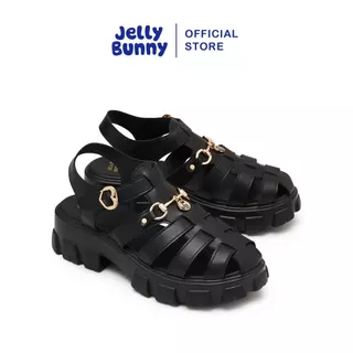 JELLY BUNNY รองเท้าแพลตฟอร์ม MAGGIE EMA PLATFORM รุ่น B25WLSI023 BLACK