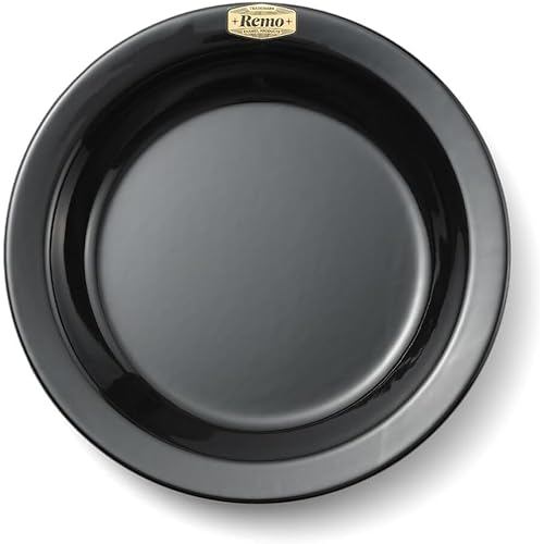 Fuji Horo HIGHMOUNT Remo 23cm Plate Black .