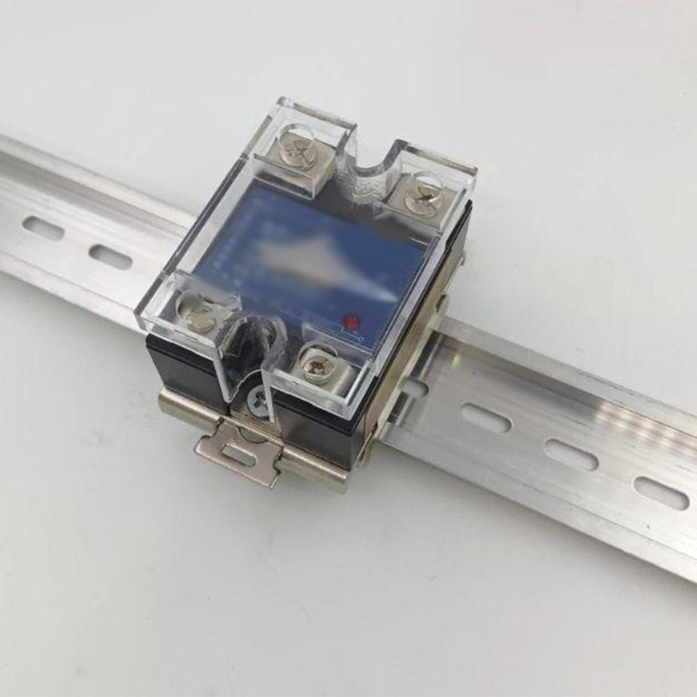 [KFG]DIN 35 มม. Solid State Relay Mounting Bracket สวิตช์ไฟคงที่ท่องเที่ยว Rail Buckle