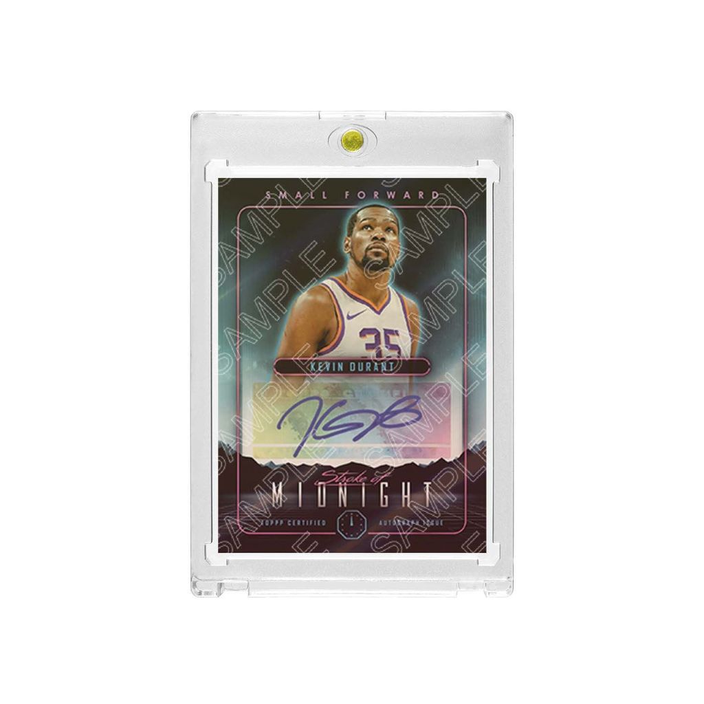 24 Durant Star Card Midnight Homemade Card Printing Sign Sun Fan Basketball Merchandise Card Refrect