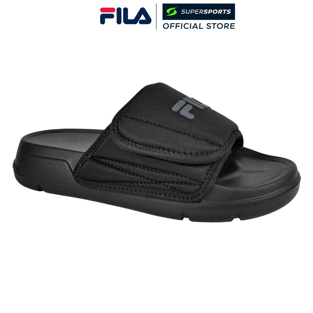 FILA Huggy รองเท้าแตะผู้ใหญ่ สีดำ