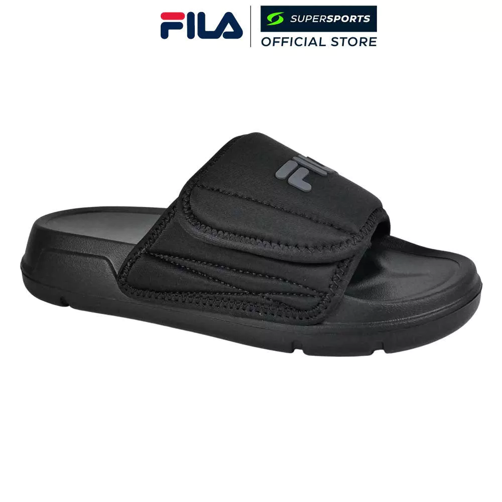 FILA Huggy รองเท้าแตะผู้ใหญ่ สีดำ