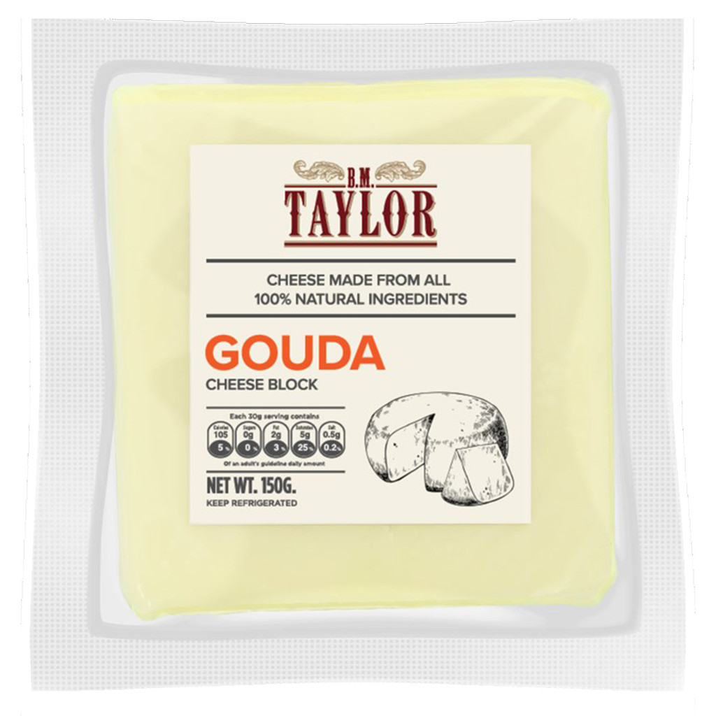 B.M. Taylor เกาด้าชีสก้อน ตราบี.เอ็ม. เทย์เลอร์ 150G