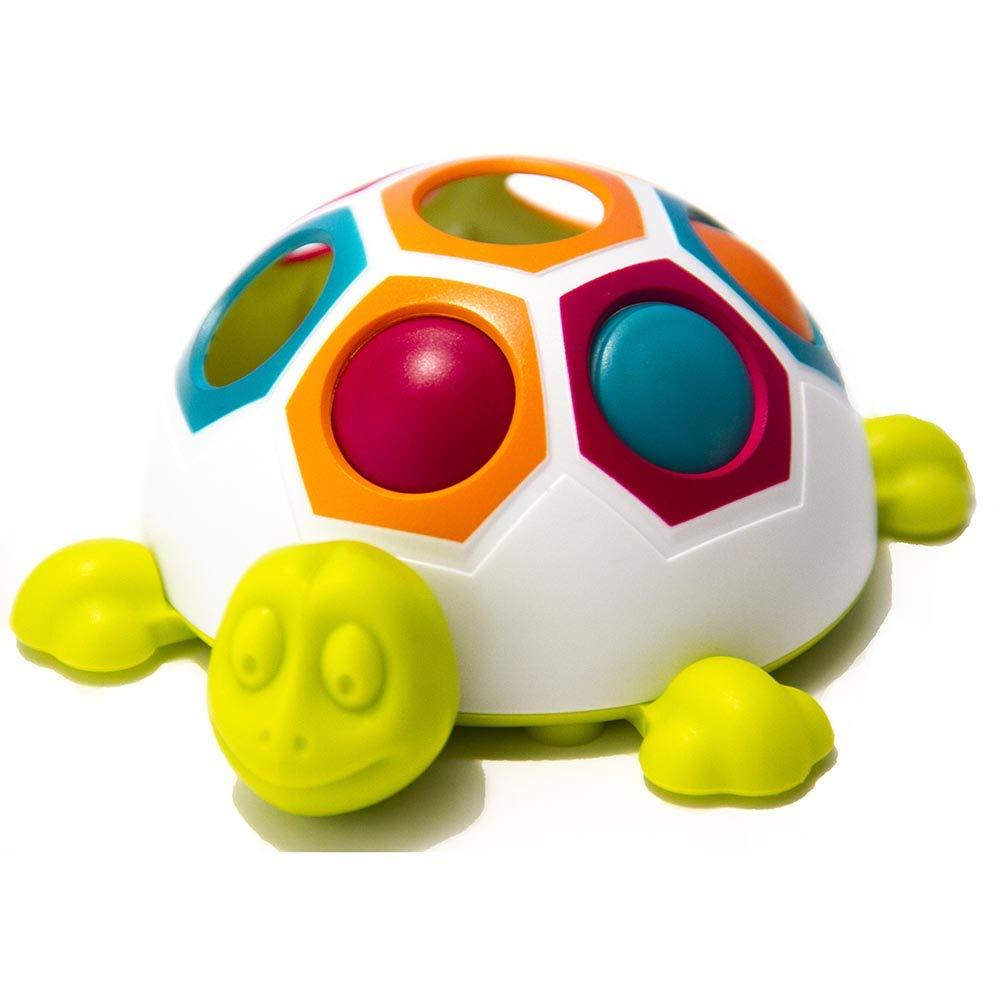 ของเล่นเสริมพัฒนาการสำหรับเด็กวัย 10 เดือน รุ่น Pop & Slide Shelly จาก Fat Brain Toys (สินค้าแท้) FA