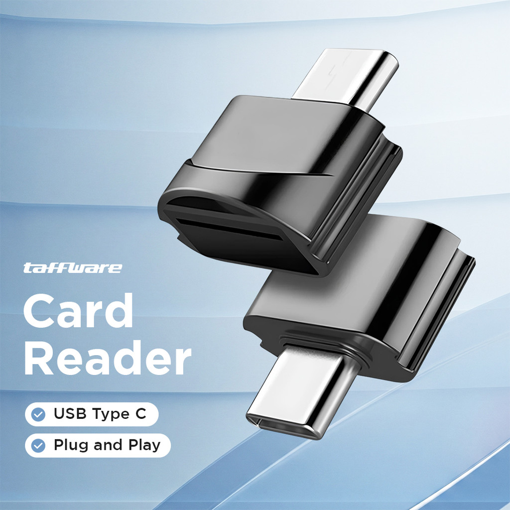 เครื่องอ่านการ์ด Taffiffware OTG USB Type C MicroSD - P31