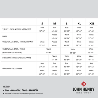 JOHN HENRY UNDERWEAR Sleepwear กางเกงขายาว ผู้ชาย รุ่น JU JU6005PA สีแดง
