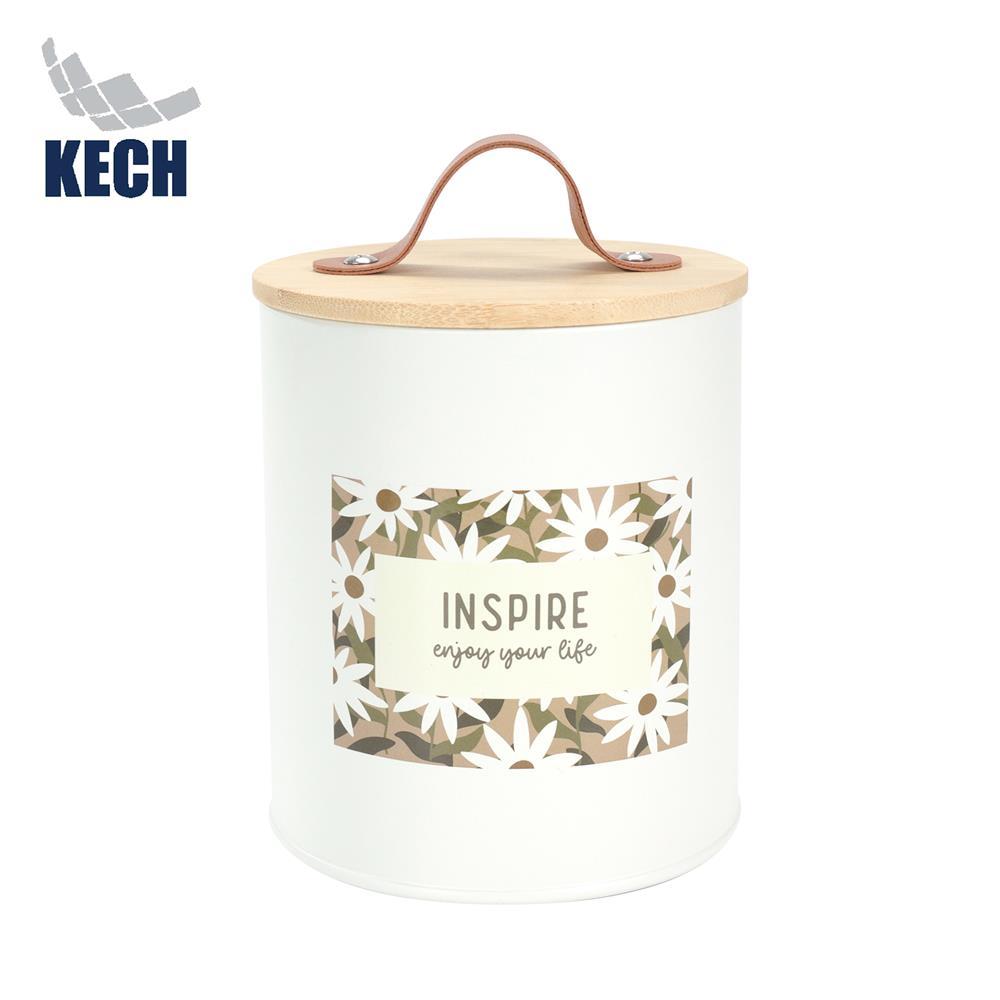 KECH ขวดโหลกลมฝาดึง 0.85 ลิตร  INSPIRE GARDENER จัดส่งโดย HomePro