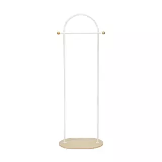 PLIM ราวแขวนผ้าพร้อมขอแขวน ARRIS 56 ซม. สีขาว จัดส่งโดย HomePro