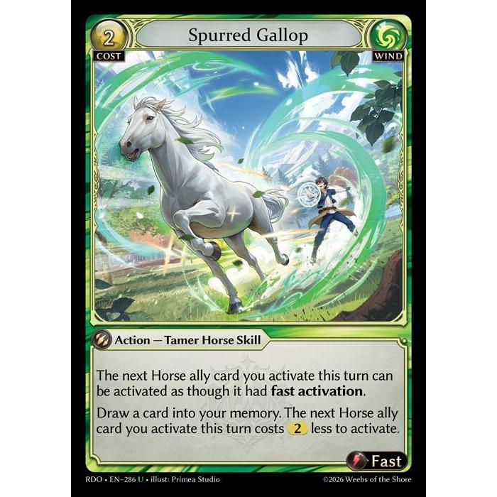 Spurred Gallop RDO-286 [GATCG SINGLES]