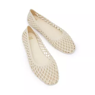 JELLY BUNNY รองเท้าคัทชูทรงบัลเล่ต์ MAIMOUNA รุ่น B26FSWA013 IVORY