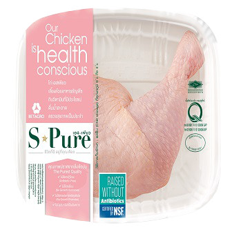 [2085564] S-Pure Chicken Legs น่องไก่ติดสะโพก 300g