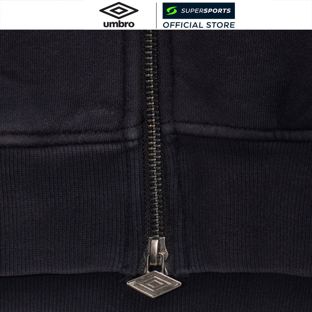 UMBRO Hoodie Washed Zip เสื้อแจ็กเก็ตผู้ชาย — صورة 5