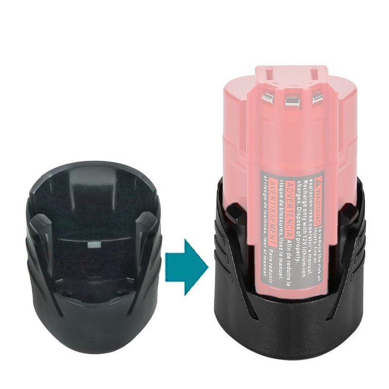 [ทนทาน] ชิ้นส่วนพลาสติก 12V Backshell สําหรับเคสสําหรับ Li- สําหรับ Ion
