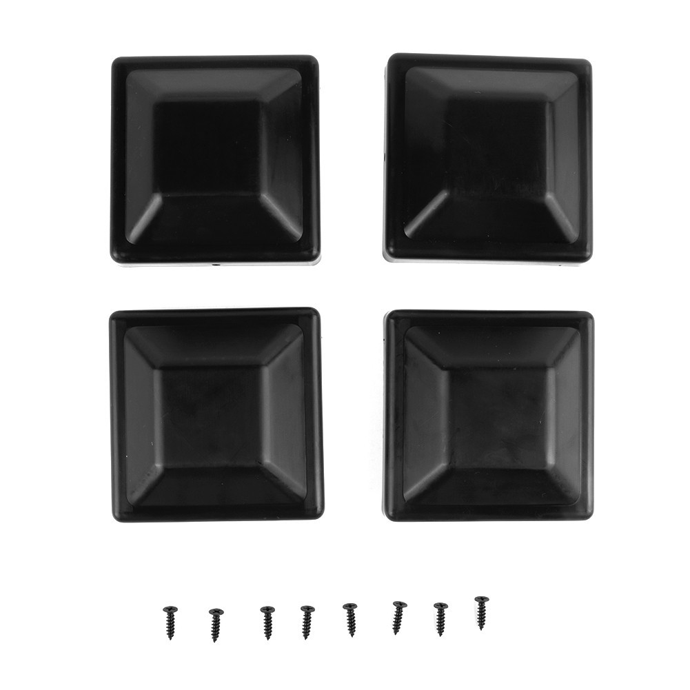 [AMANDA] รั้วพลาสติก 4x4 นิ้ว Post Cap Post Cap ไปยังรั้วไม้กลางแจ้ง