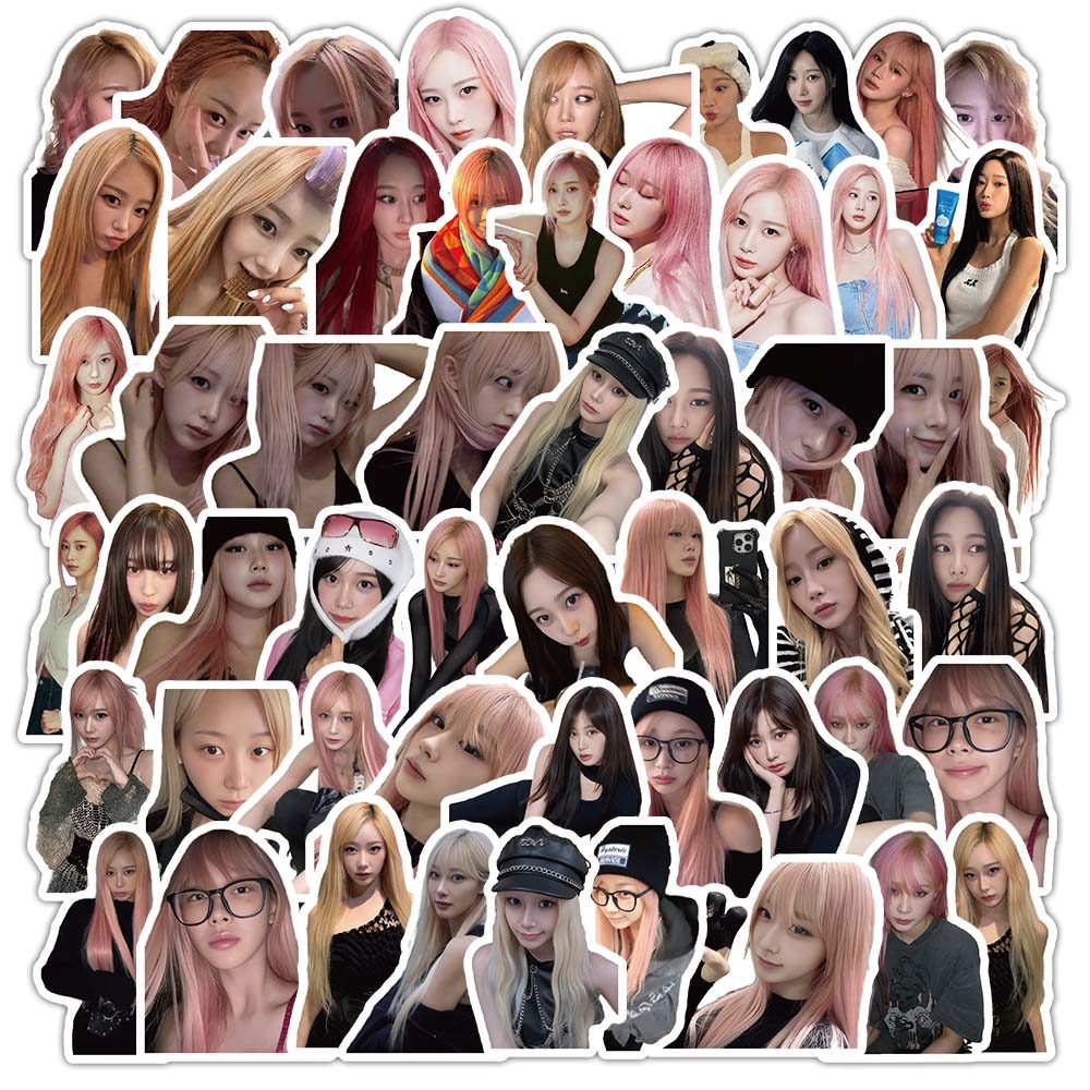 สติ๊กเกอร์ aespa Giselle 120 ชิ้น, สติ๊กเกอร์ไอดอล K-Pop น่ารักสําหรับวารสาร, เคสโทรศัพท์และสมุดภาพ
