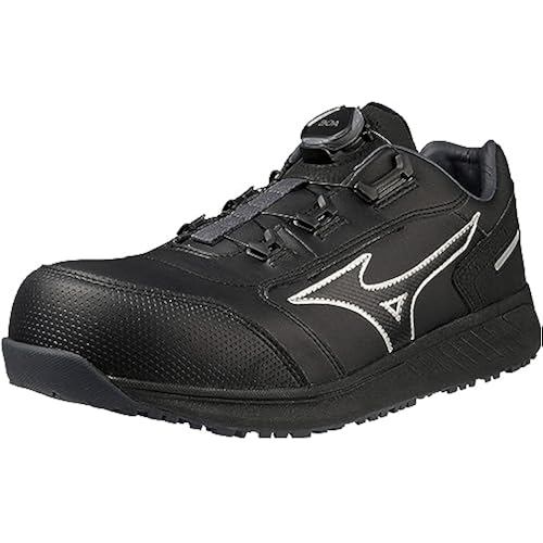 MIZUNO Almighty SU 51 L BOA Dial / Low Cut Working Shoes F1GA2317 09 Black Silver 29.0