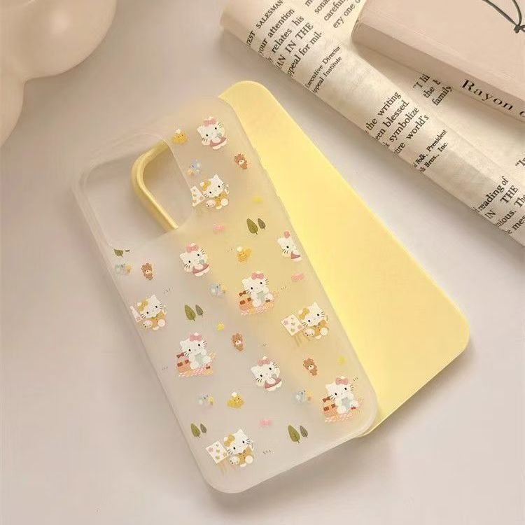 Hello Kitty น่ารัก Jelly 2 In 1 ปลอก Vivo Y05 V70 Fe V60 Lite Y400 Y21D Z10R 5G Y19S Pro Iqoo Z10 Li