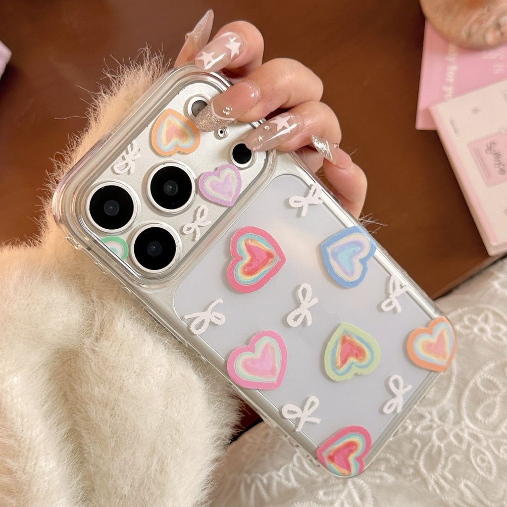 สีสัน Love Bow แฟนซีกรณี Vivo Y19S Pro Y05 V07 Fe Y400 V60 Lite Y21D Y28 V40 Y03 Y15 Y20S Iqoo Z10R 