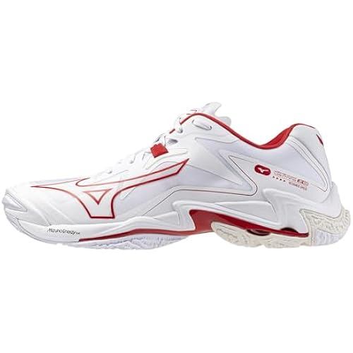 Mizuno volleyball shoes Wave Lightning Z8 indoor club activities wide lightweight white red 26.5 cm 