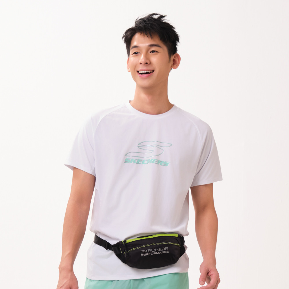 Skechers สเก็ตเชอร์ส เสื้อยืดผู้ชาย Men Running Performance Raglan Tee - SP126M109-0019 — صورة 2