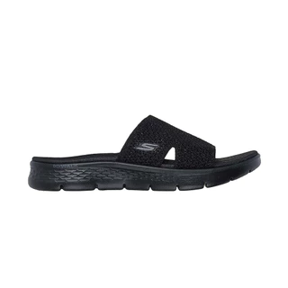 Skechers สเก็ตเชอร์ส รองเท้าแตะผู้หญิง Women Wide Fit On-The-GO GOwalk Flex Walking Sandals - 141449W-BBK (latest)