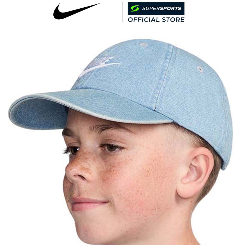 NIKE Club หมวกแก๊ปเด็ก สีฟ้า - IO8231-429