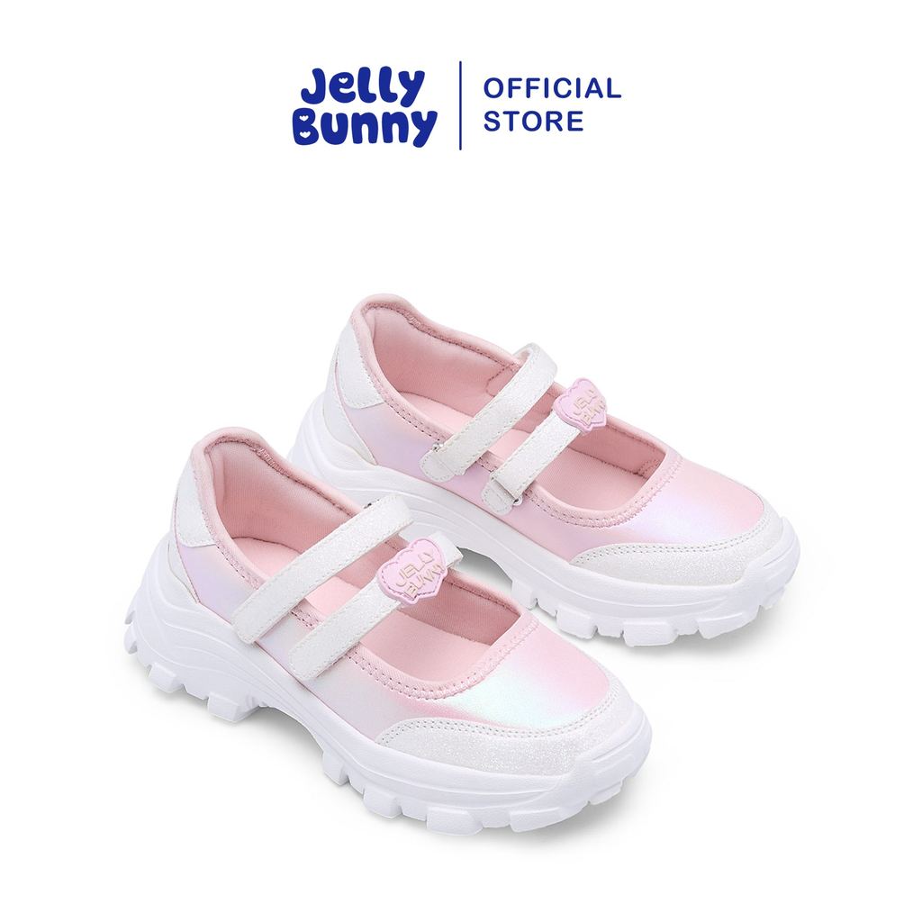 JELLY BUNNY รองเท้าผ้าใบ MINI SHINY ROCKER สำหรับเด็กผู้หญิง รุ่น B26CSKA042 PINK