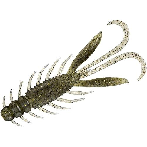 DAIWA Chinook Worm Silver Wolf Urban Hog 2.9 Light Olive